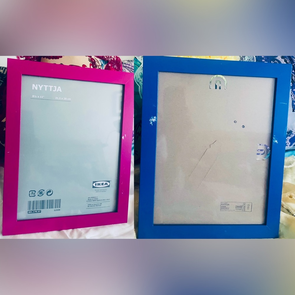 IKEA NYTTJA Photo Frames 8.5x11 Preloved Condition